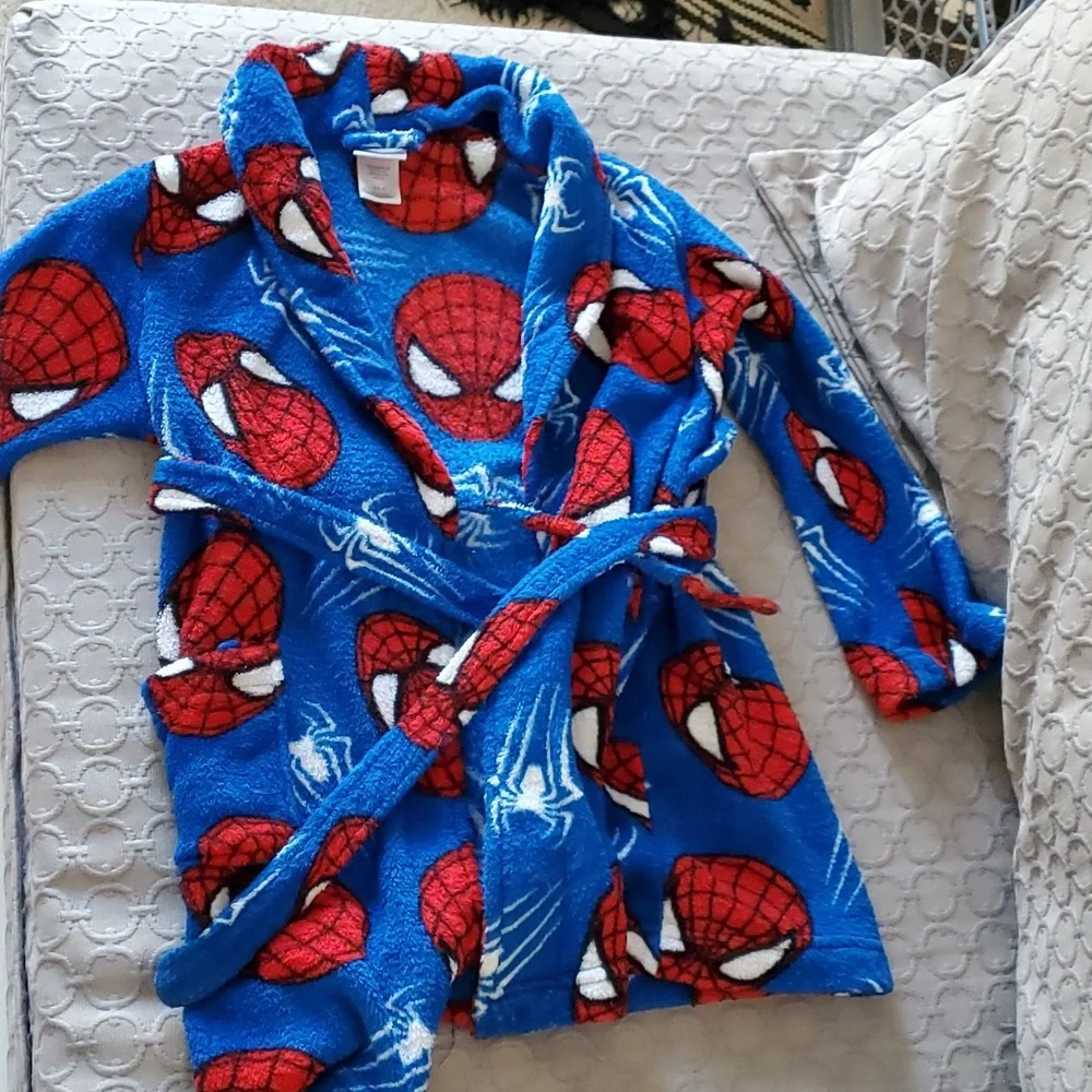 Marvel Spider-Man Kids Robe - Picture 1 of 4